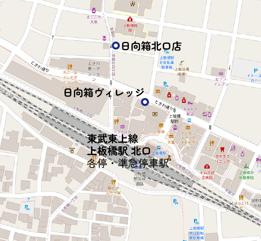 日向箱地図